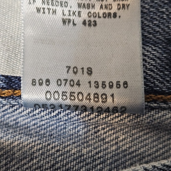 Levi's Vintage 550 Relaxed Denim Jeans Men's Y2K   Actual 36x29 - Picture 8 of 8